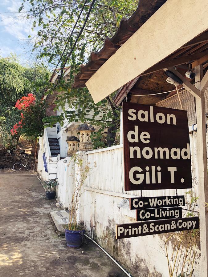 Salon De Nomad Gili T. Bed and Breakfast Gili Trawangan Buitenkant foto